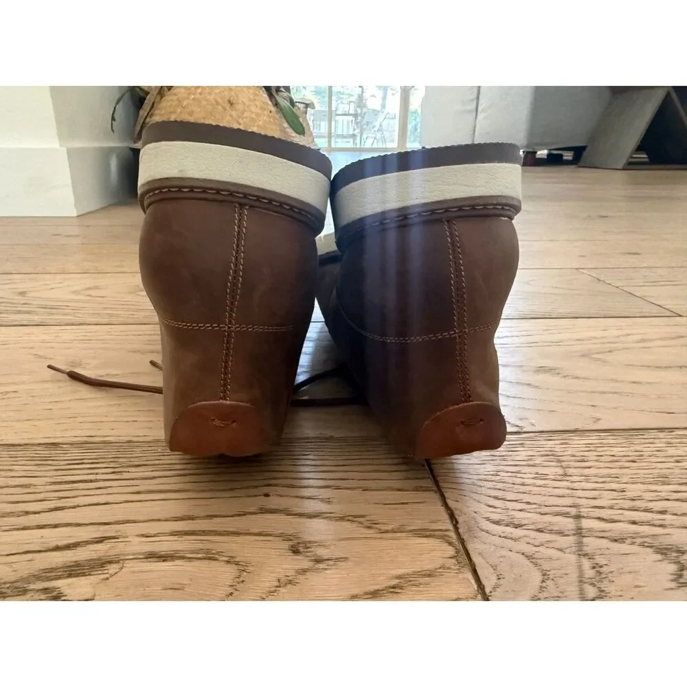 Florsheim Vibe Leather Chukka Boots Brown Men's Size 10W Wide Casual Ankle Boot